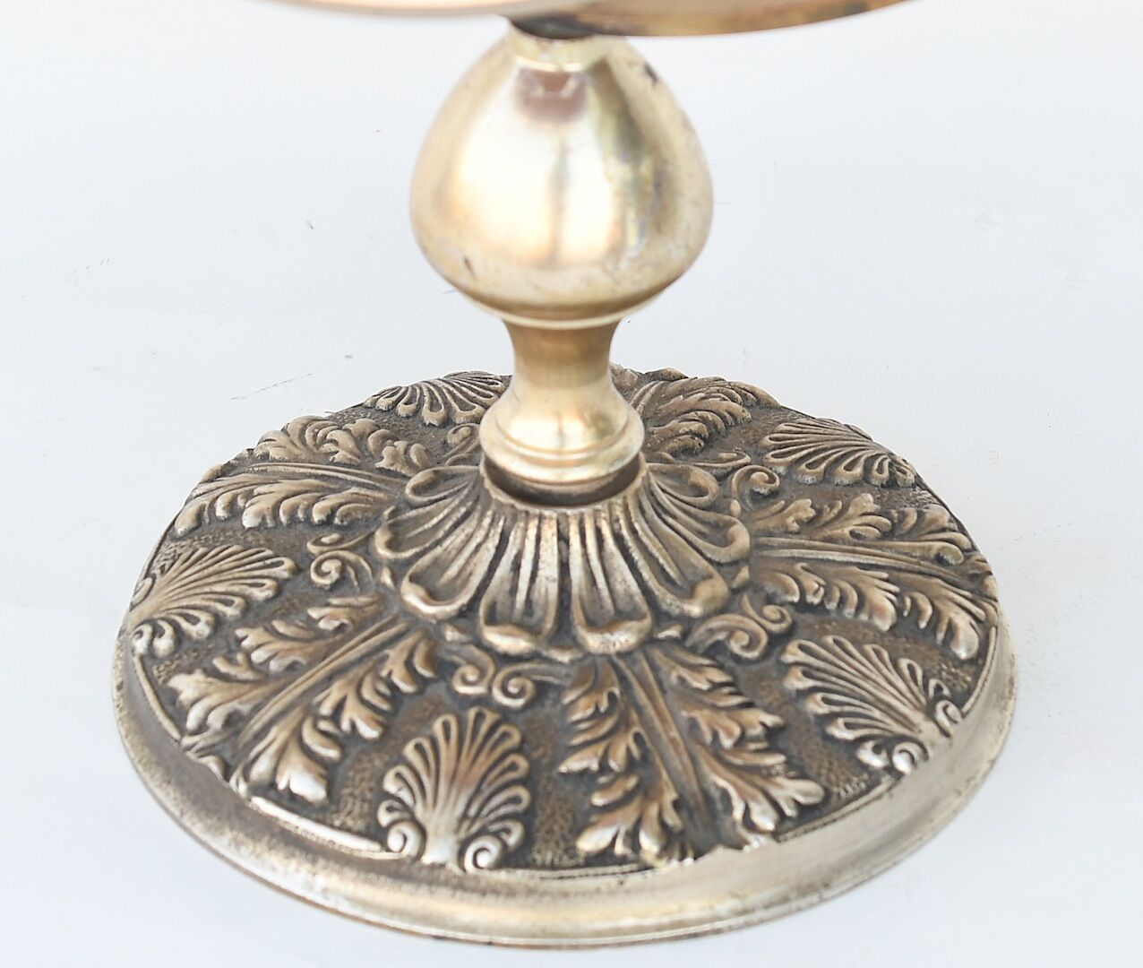 Psyché de table en métal argenté  40x55cm