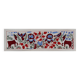 Hand-knotted rug, vintage Turkish rug 50x144 cm