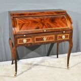 Mahogany and Rosewood Cylinder Desk, Louis XV period – 1st part XVI