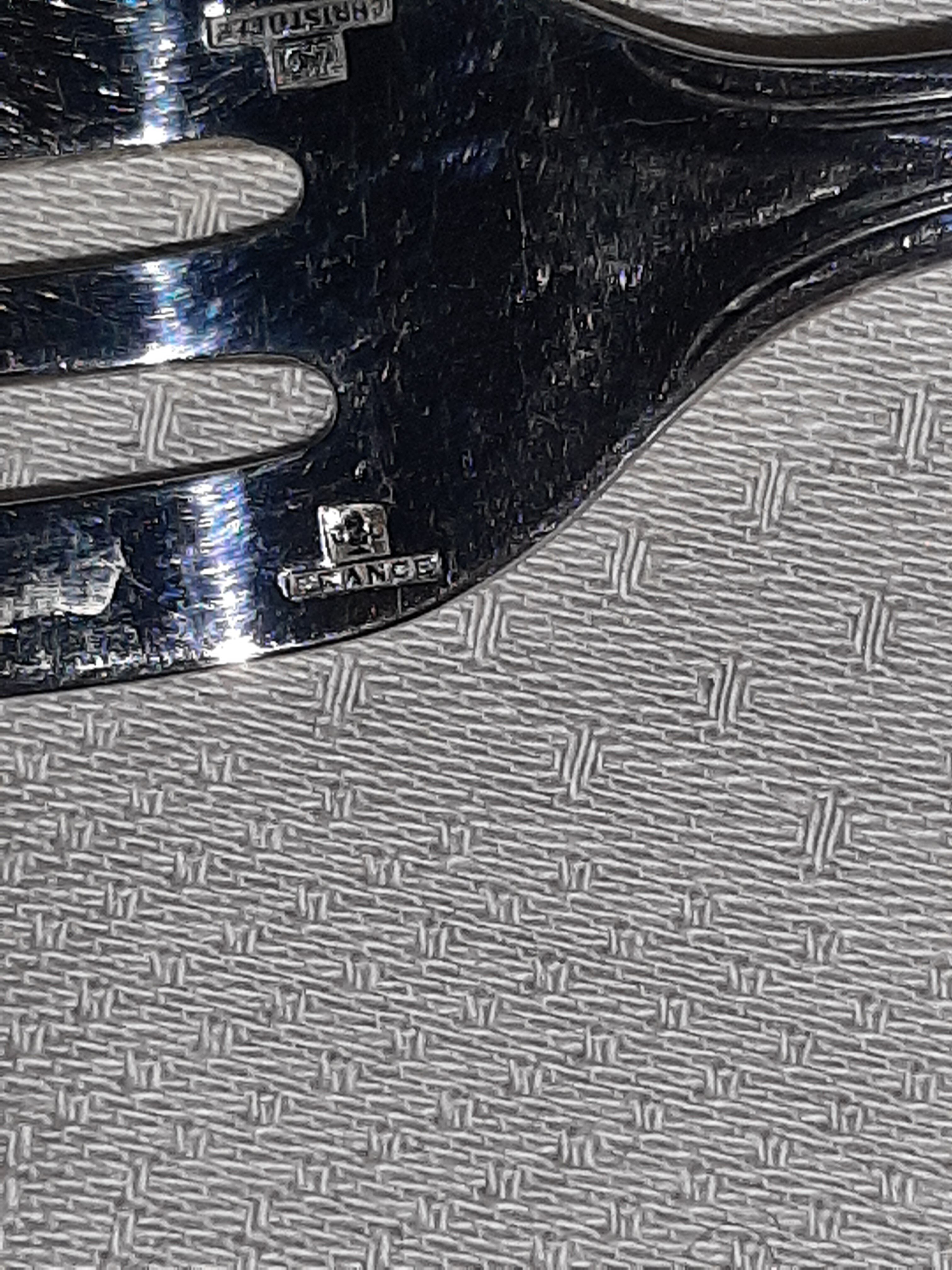 Christofle Albi silver metal cake forks