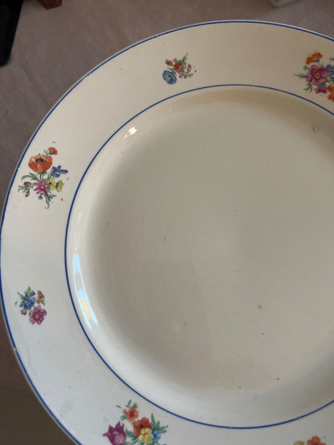 Luneville plate service