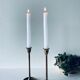 Pair of brass candle holders