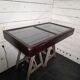 Antique wooden shop display cabinet