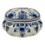 Delft blue and white ceramic candy dish