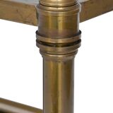 Bronze and gilded brass coffee table by Maison Jansen