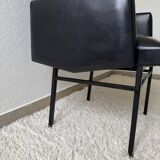 Black armchair, 50s design