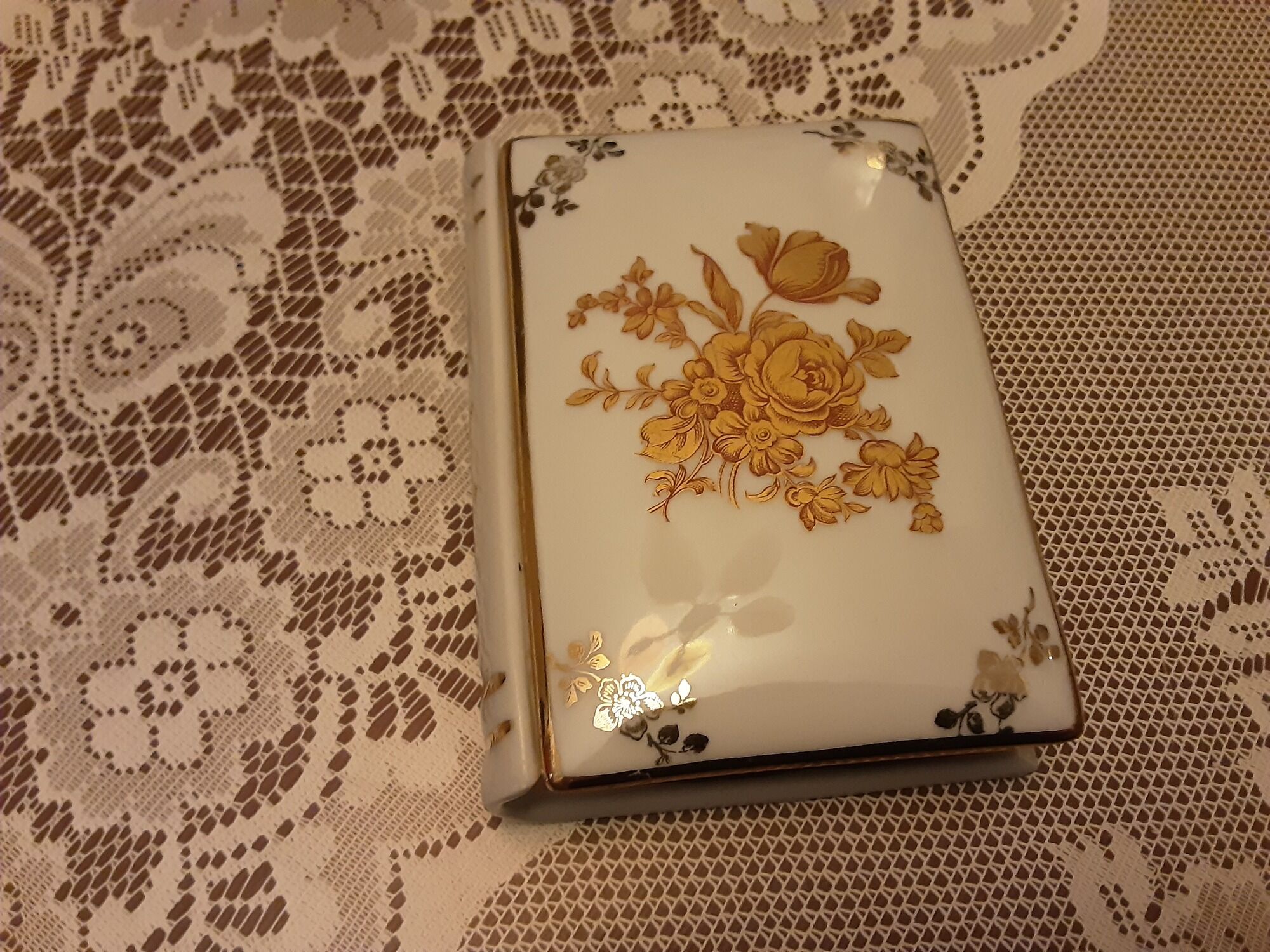 Jewelry box porcelain of Limoges