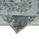 Handmade antique turkish 1970s 180 cm x 290 cm grey carpet