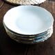 Lot 6 assiettes creuses avec plat rond porcelaine blanche dorure Sologne Lamotte