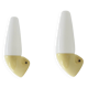Yellow Ceramic Model 6035 Lamps by Stig Carlsson for Ifö, 1960s, Set of 2