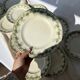 Moulin Des Loups & Hamage 12 plates model "Violetta" early twentieth century