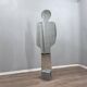 Acerbis "Narciso" postmodern silhouette standing floor mirror 1980s