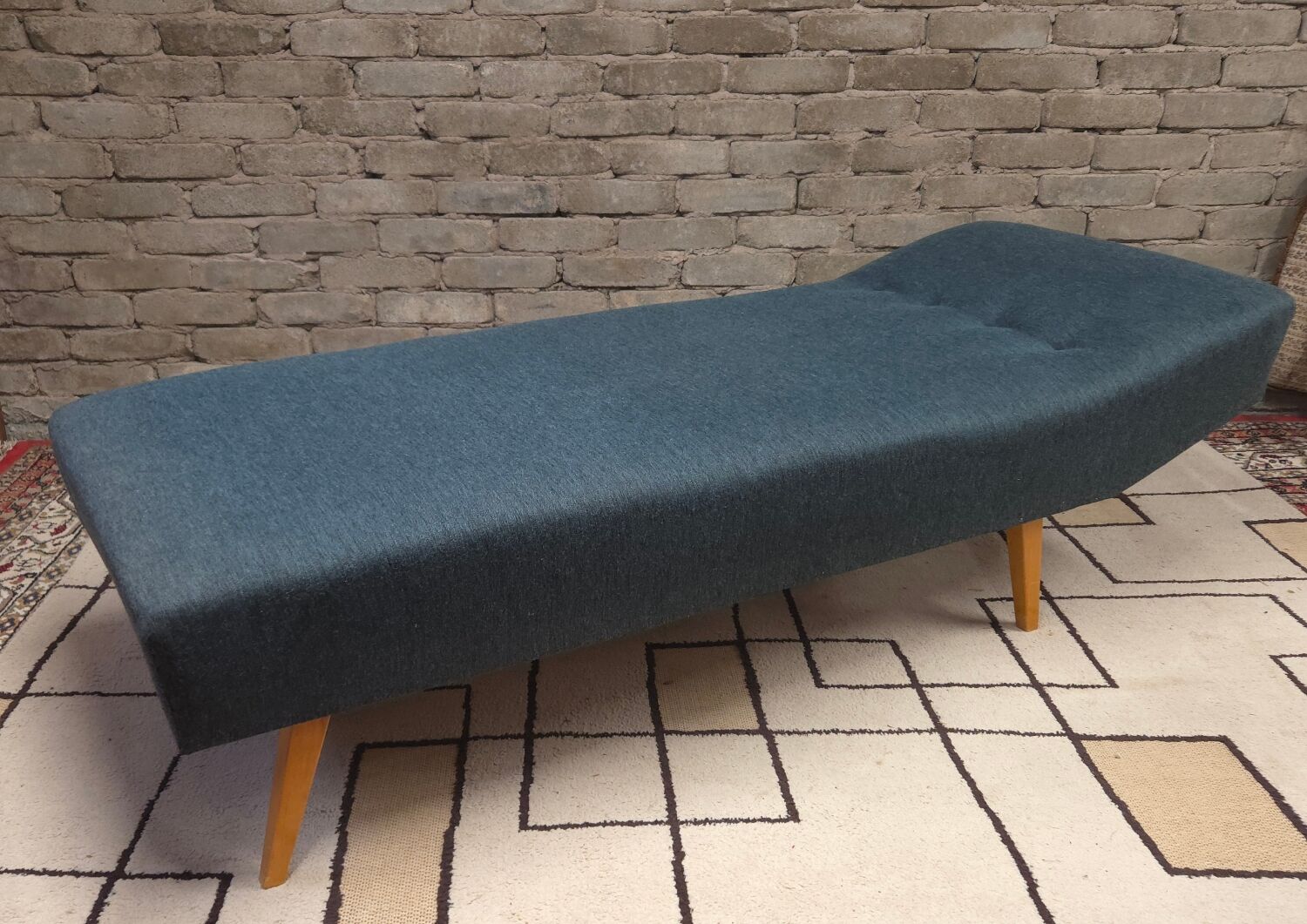 1960 vintage daybed chaise longue