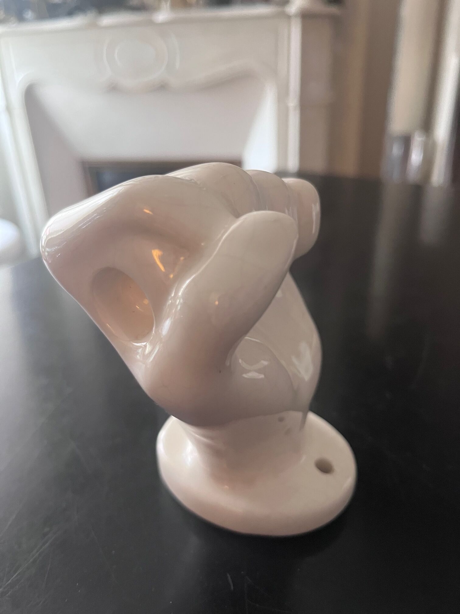 Pair of candle holders