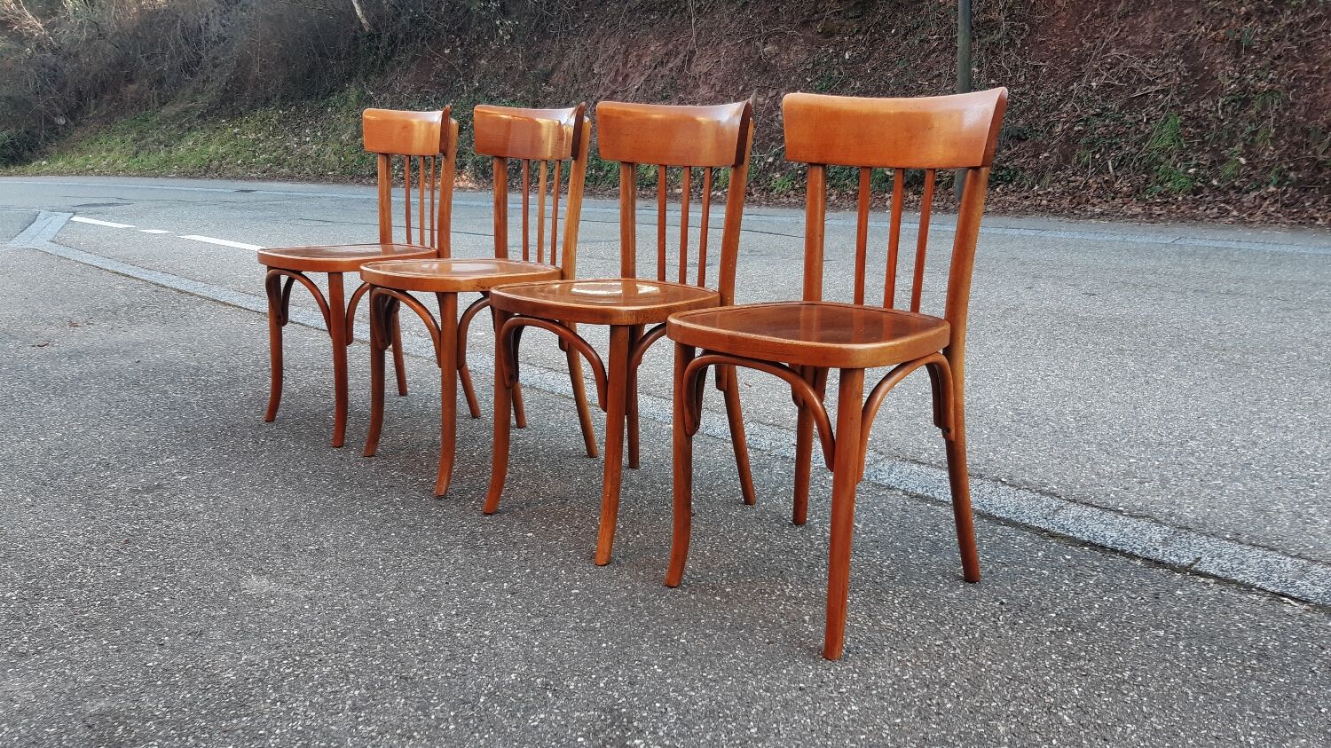 Bistro chairs 50s