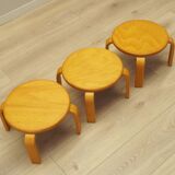 Set of three plant stands, Danish design, 1970s, production: Denmark