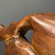 Large olive tree root chair set, 1960s