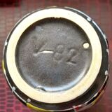 60s glazed ceramic vase