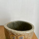 Handmade stoneware cup
