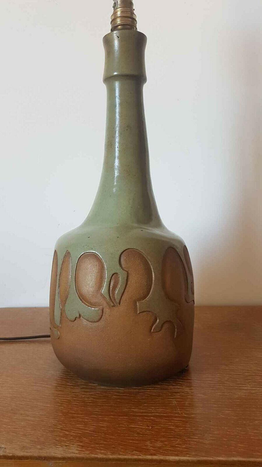 Vintage lamp 50s-60s ceramic signed Joan Lluis