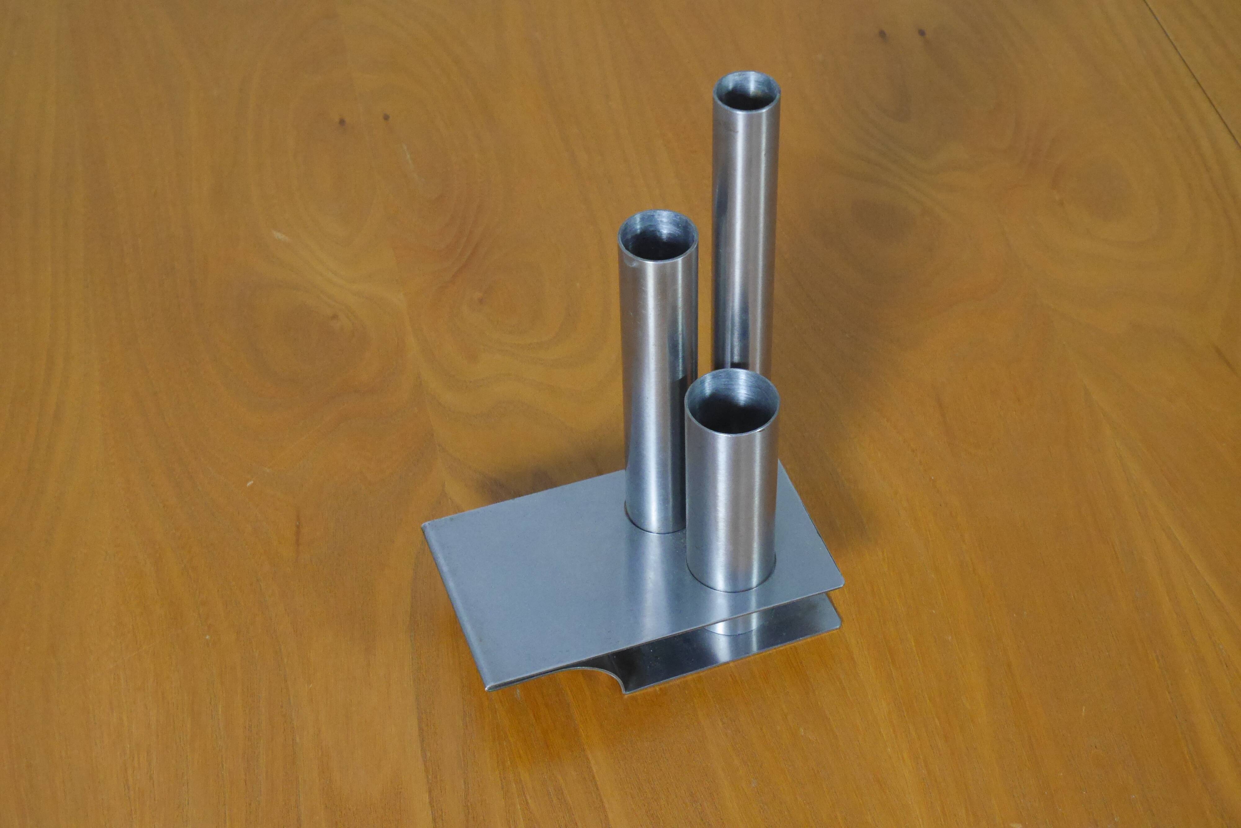 Letang Remy stainless steel soliflore vase 70