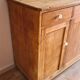 English buffet in pine of the nineteenth century