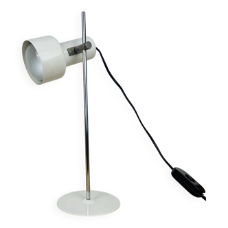 White spot lamp and chrome stem, vintage