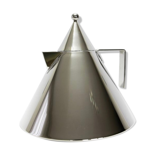 Kettle Alessi Il Conico in stainless steel Rossi | Selency