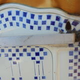 Ladle holders Enamelled lustucru decoration
