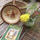 Flat decoration porcelain boat Moulin des loups