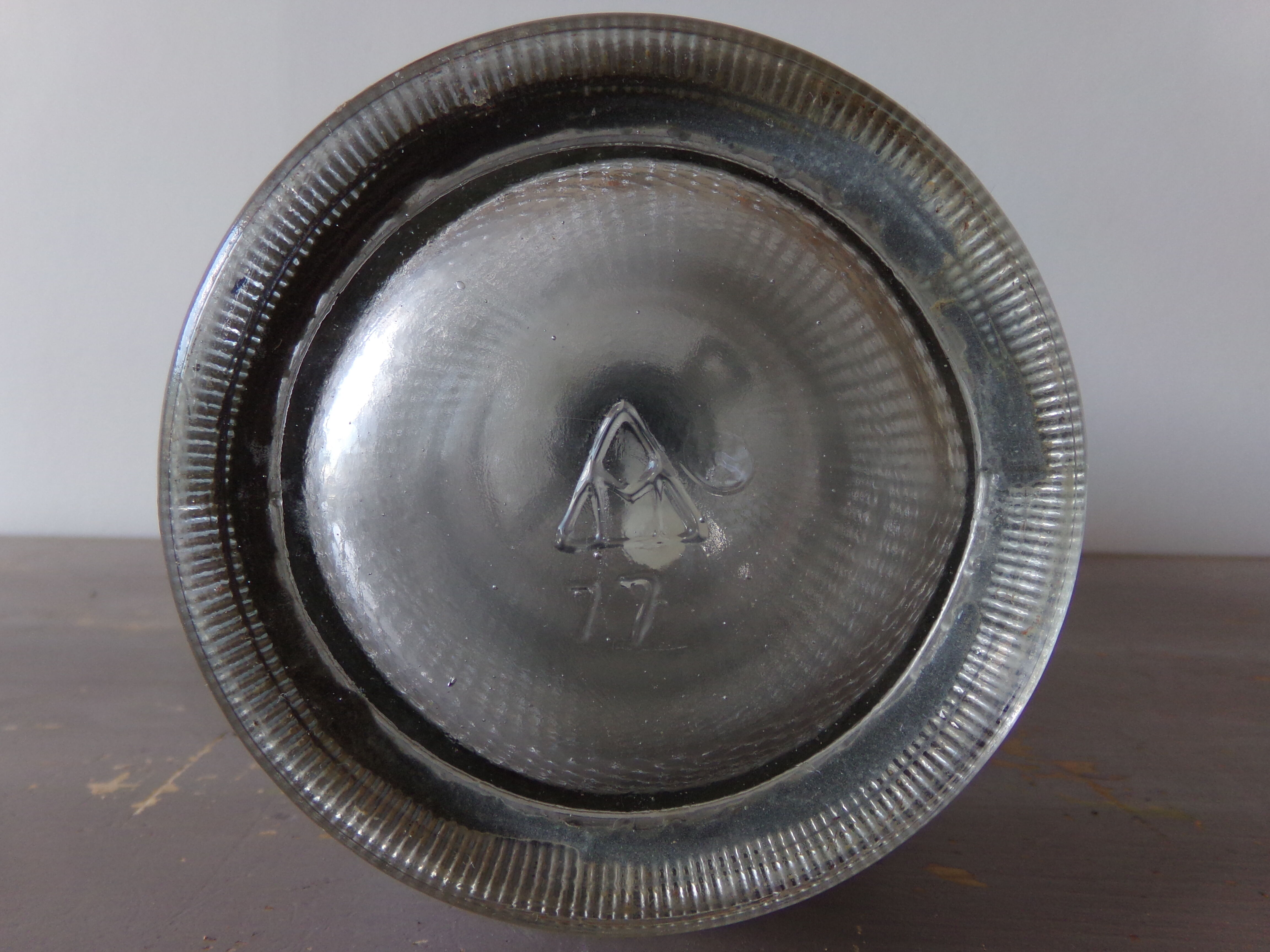 Glass Siphon and Braided Steel Mesh - Made in Czechoslovakia