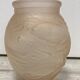 Vintage fish glass vase