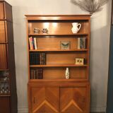 Vintage bookcase feet compass