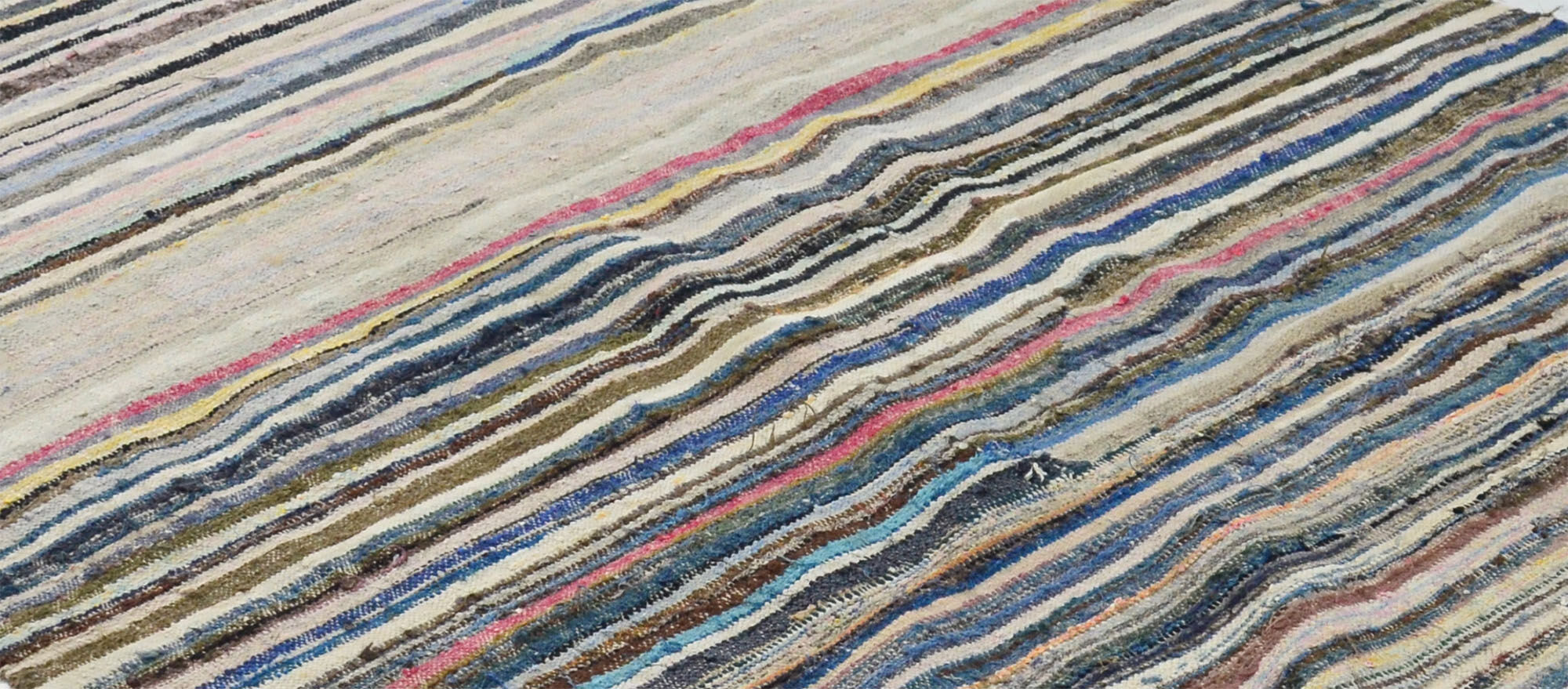Anatolian handmade kilim rug 230 cm x 177 cm