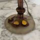 Mushroom-shaped glass paste lamp