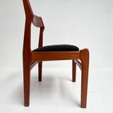 Ensemble de 6 chaises design rembourrées par Burchardt Nielsen, années 1960