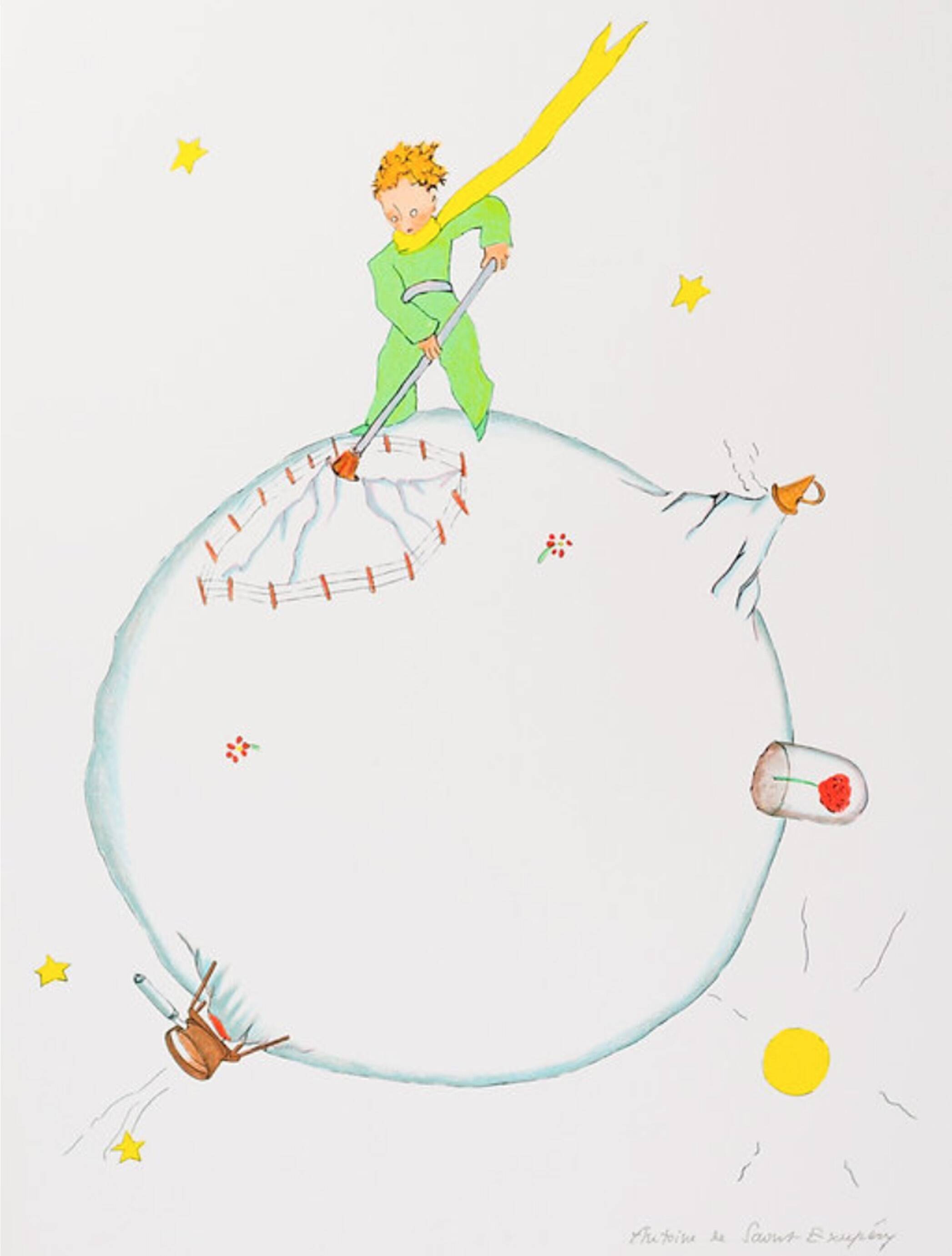 Antoine de Saint-Exupéry - The Little Prince and the Volcano, 2009
