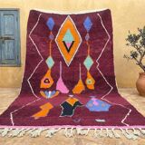 Moroccan wool rug 250cm x 150cm