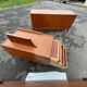 Desk Jacques Hauville 1960 bema and enfilade desk