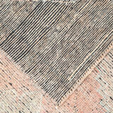 Turkish vintage area rug 221x112cm