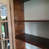Solid cherry bookcase