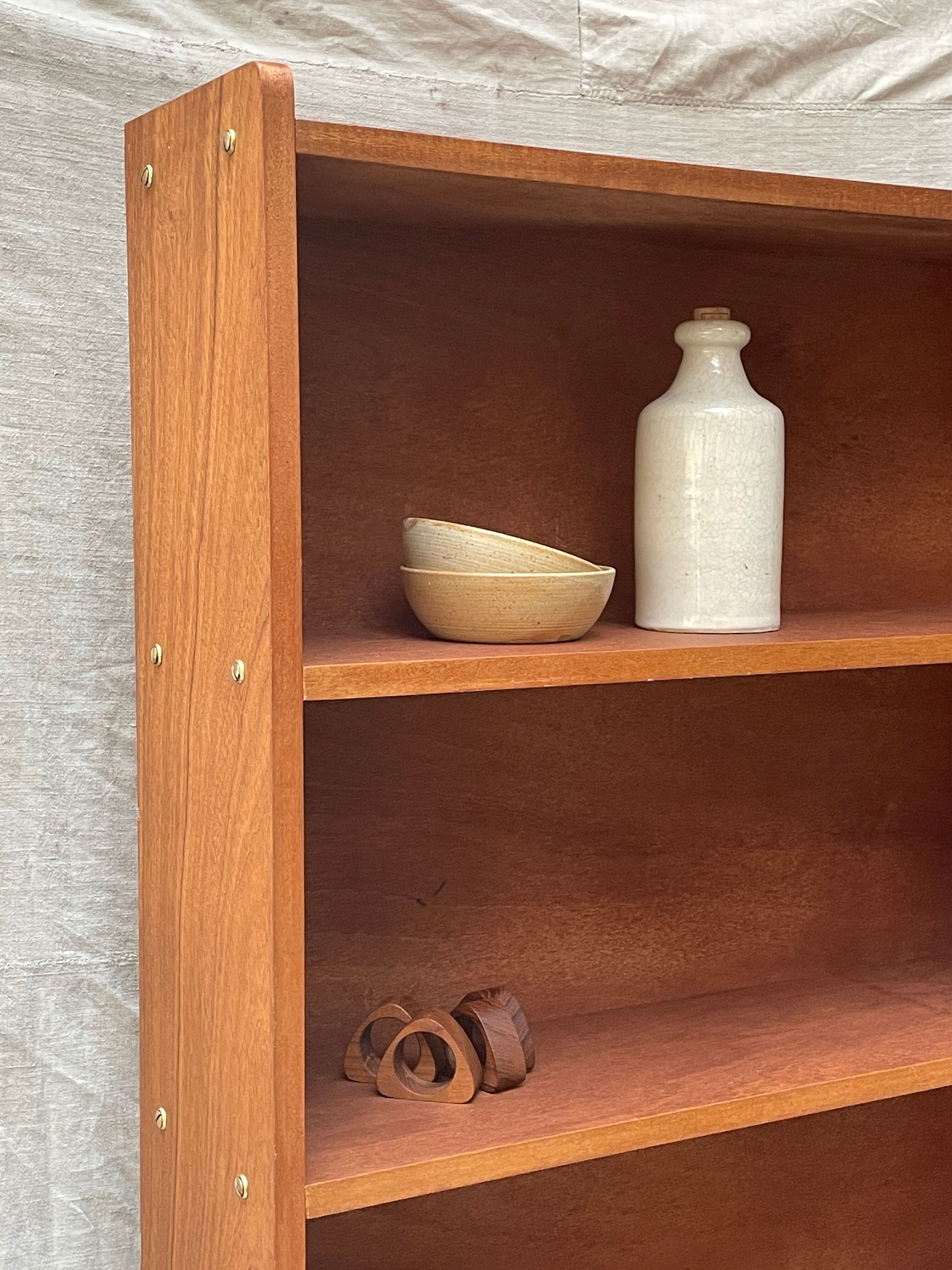 Teak shelf