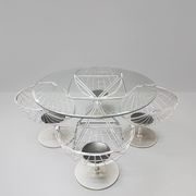 Rudi Verelst for Novalux - Dining set, 1980s.