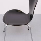 Vintage set 3107 butterfly chairs design Arne Jacobsen for Fritz Hansen