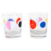 Ensemble de verres, design danois, années 1990, fabriqué par IKEA.