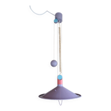 Suspension rises and falls with counterweight - Memphis design from the 80s - Briloner Made in West Germany