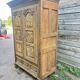 Louis XIV Style wardrobe, two doors, in oak