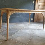 Table Lloyd Loom