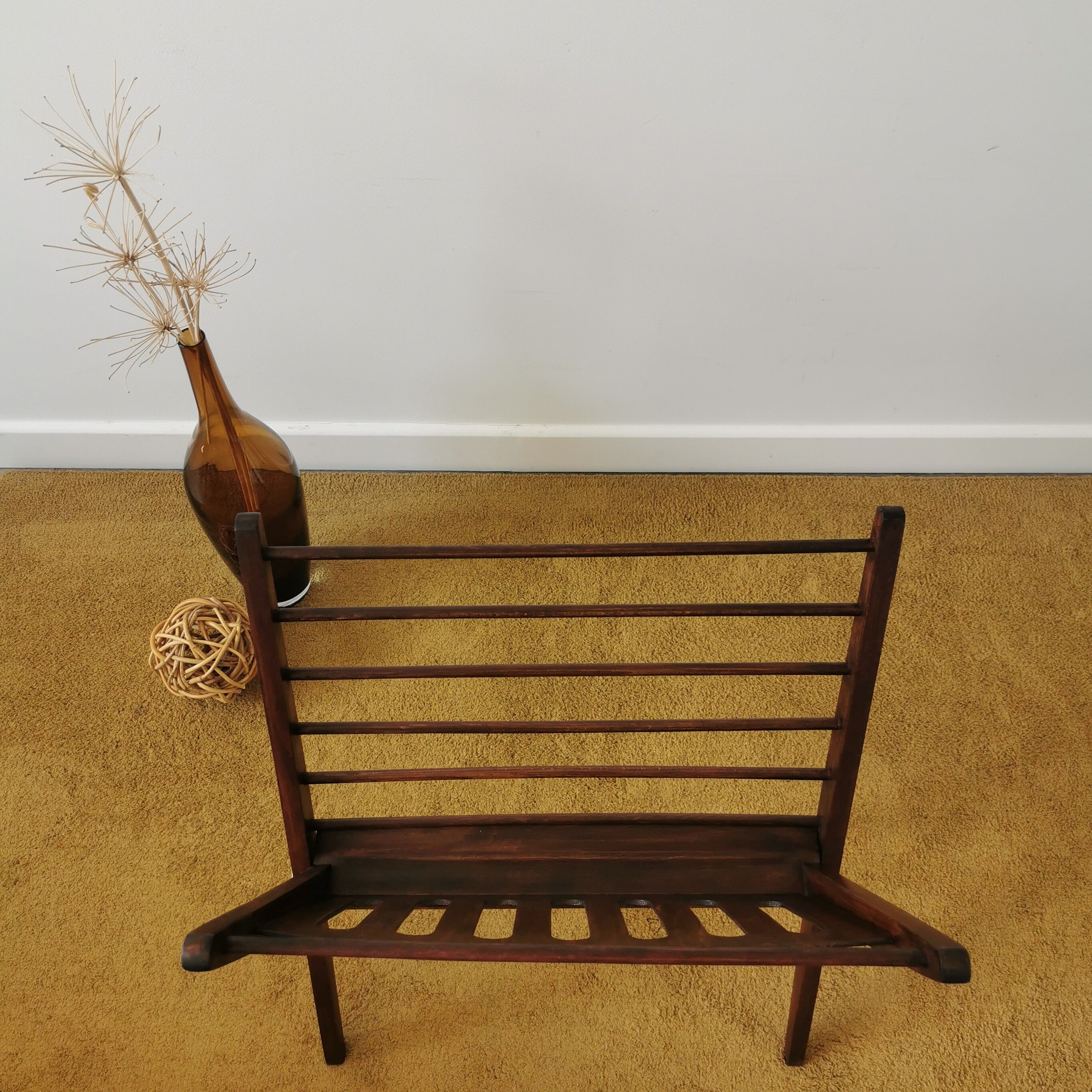 Vintage magazine holder