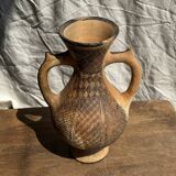 Decorative vase in the shape of an antique style amphora H27